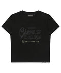 W Vintage Script Crop T-Shirt - Superdry Singapore