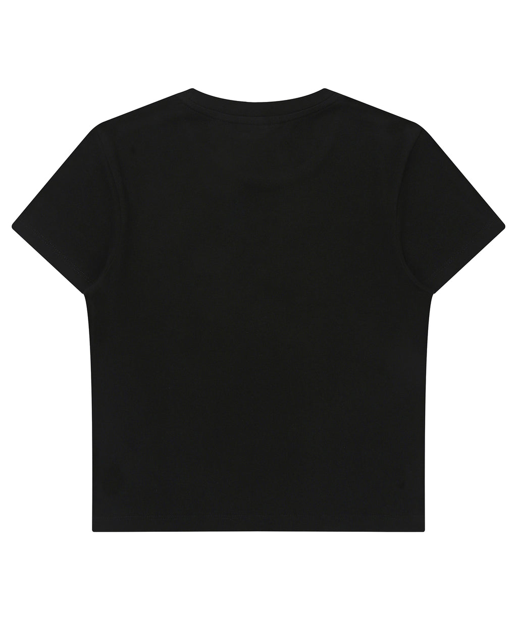 W Vintage Script Crop T-Shirt - Superdry Singapore