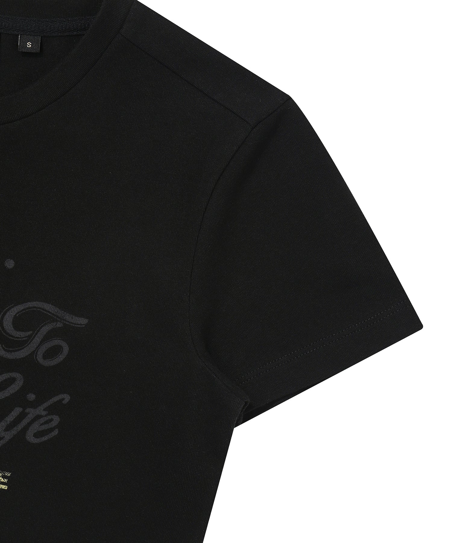 W Vintage Script Crop T-Shirt - Superdry Singapore