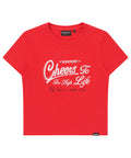 W Vintage Script Crop T-Shirt - Superdry Singapore