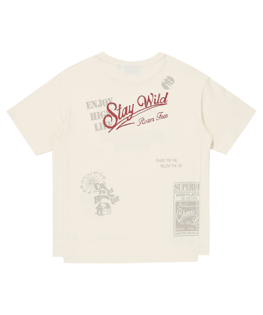W Vintage Memory T-Shirt - Superdry Singapore