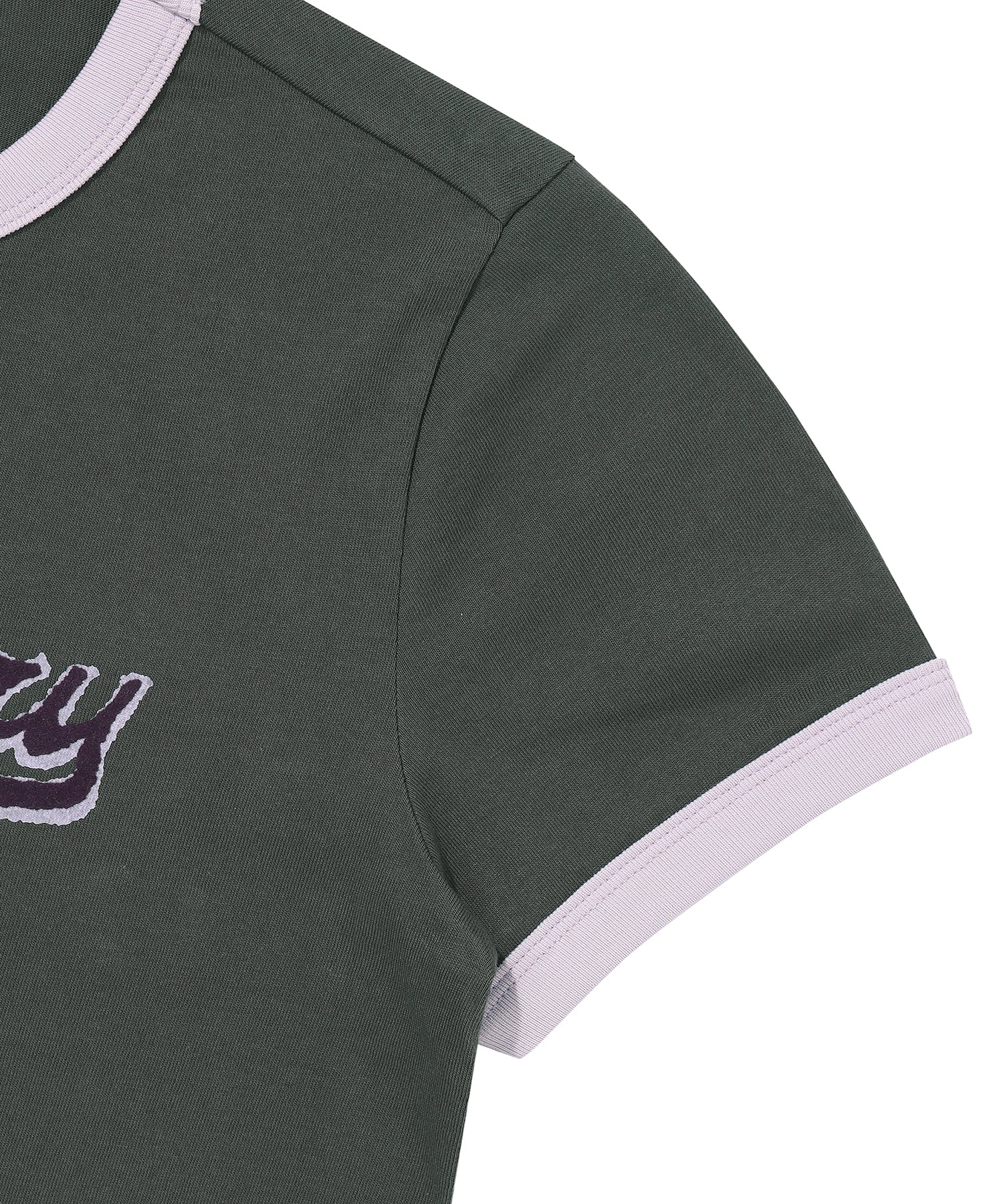 W Heart Graphic Ringer T-Shirt - Superdry Singapore