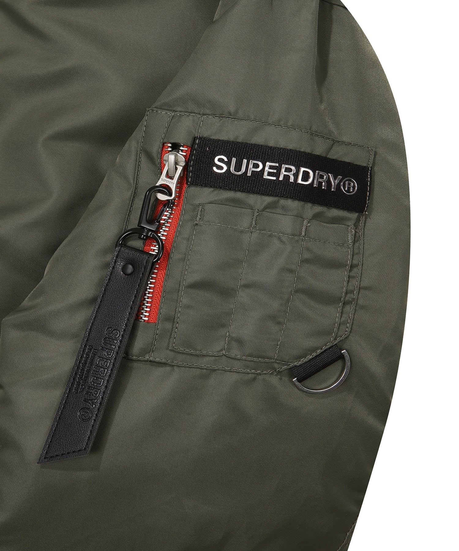 W Flight Semi-Crop Over Padding Jumper - Superdry Singapore