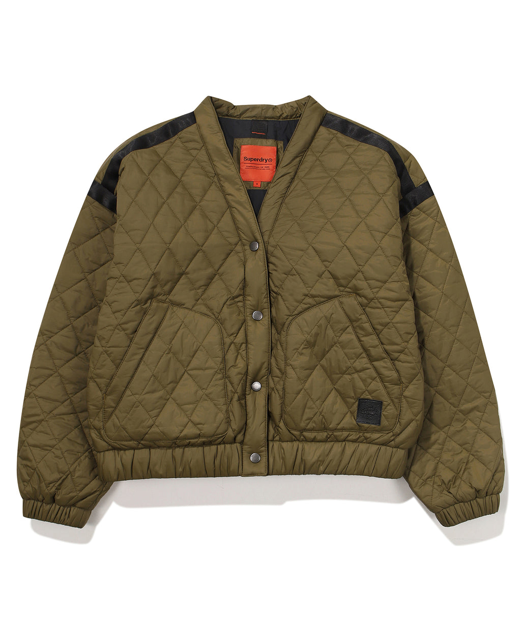 W Qulited Padding Jacket - Superdry Singapore