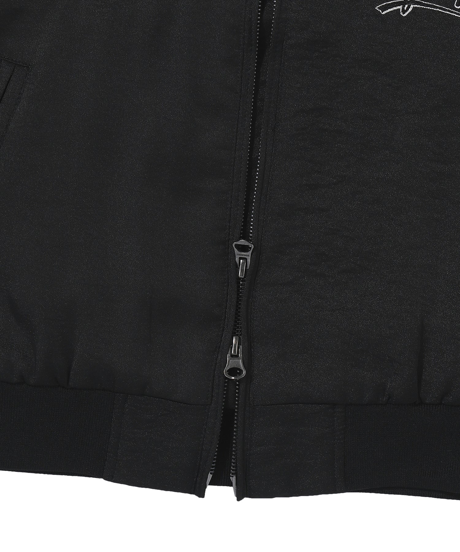 W Skating Club Crop Sukajan Jacket - Superdry Singapore