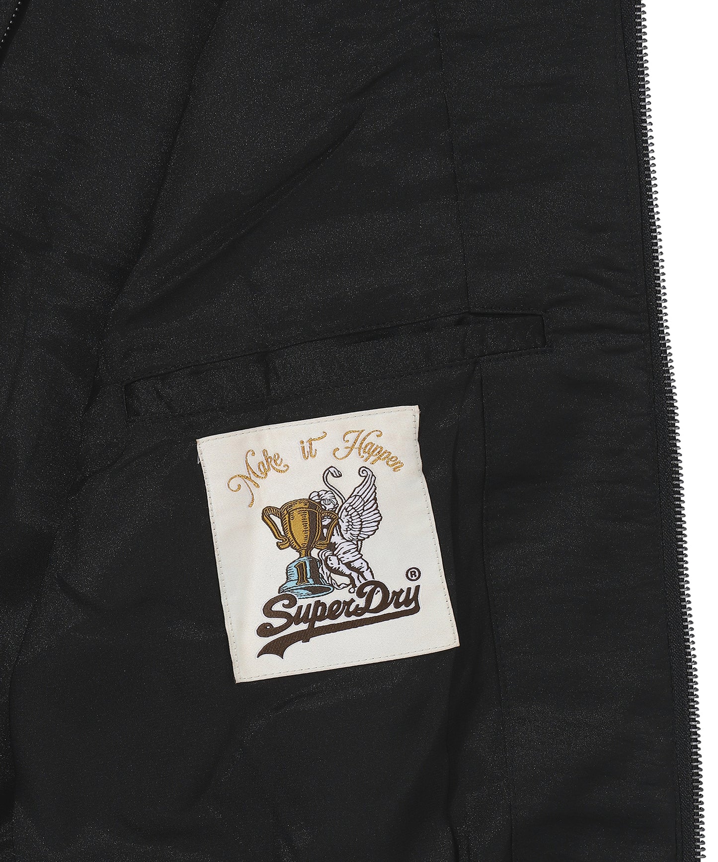 W Skating Club Crop Sukajan Jacket - Superdry Singapore