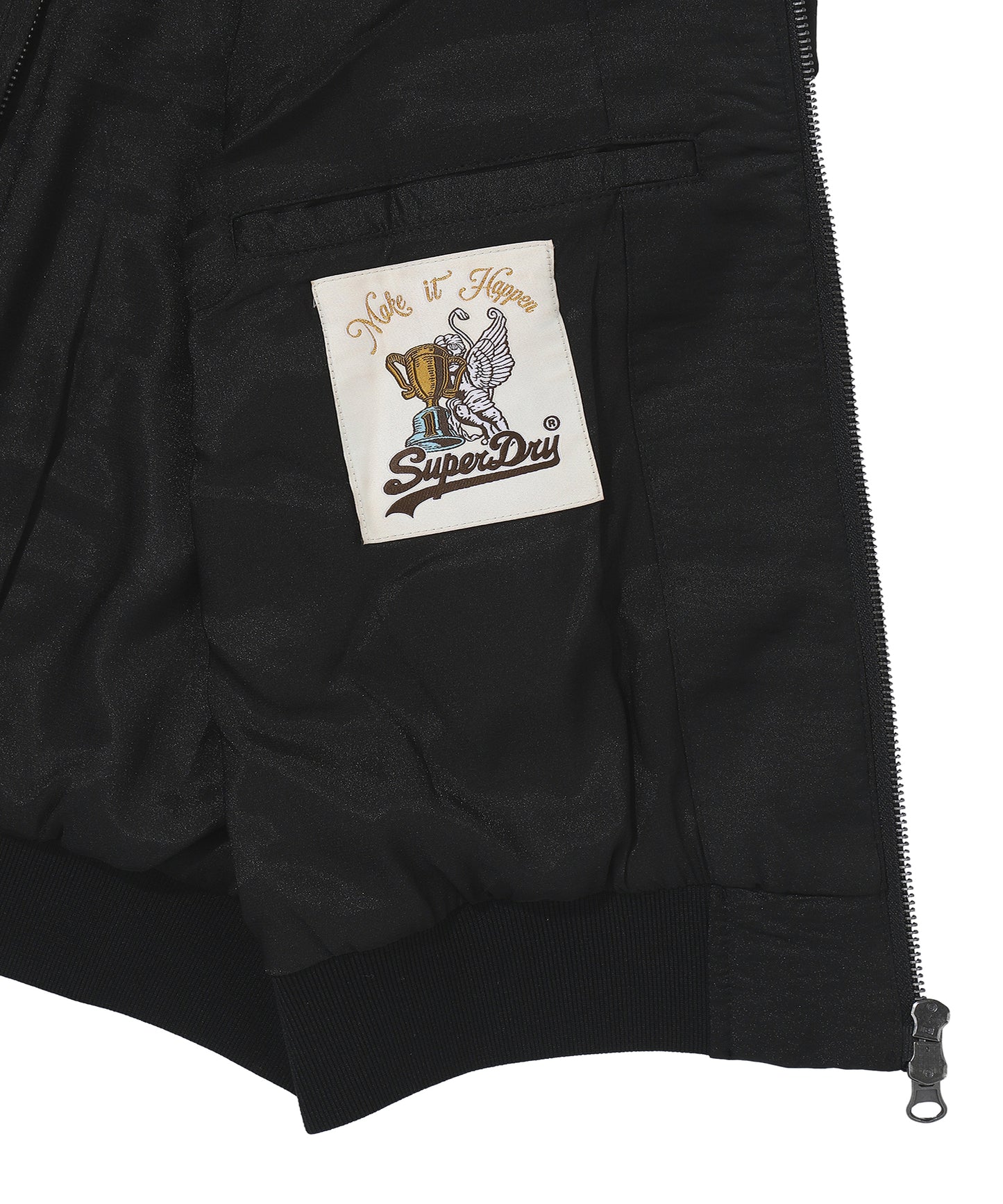 W Skating Club Crop Sukajan Jacket - Superdry Singapore