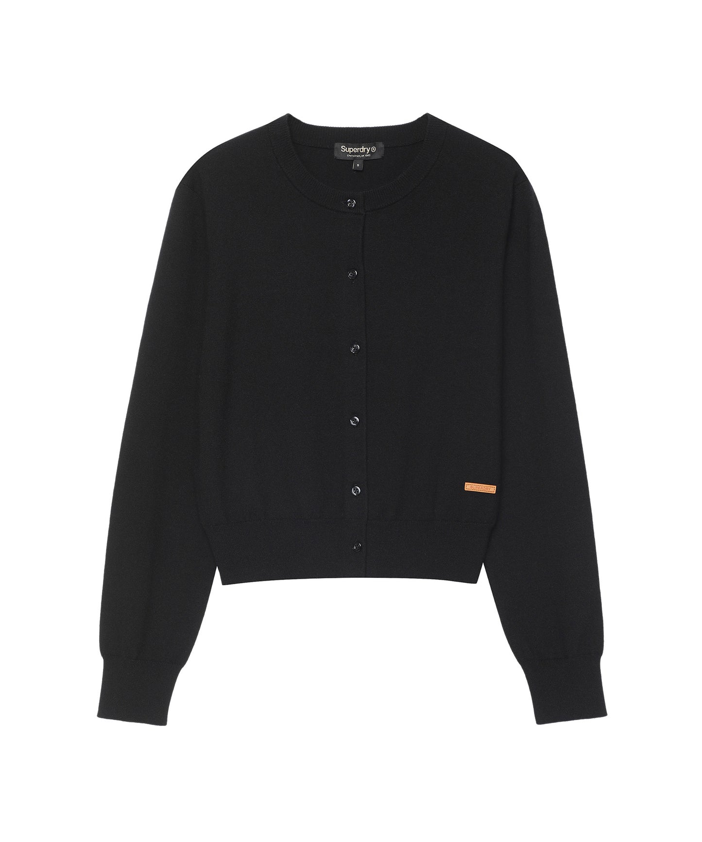W Roundneck Kint Cardigan - Superdry Singapore