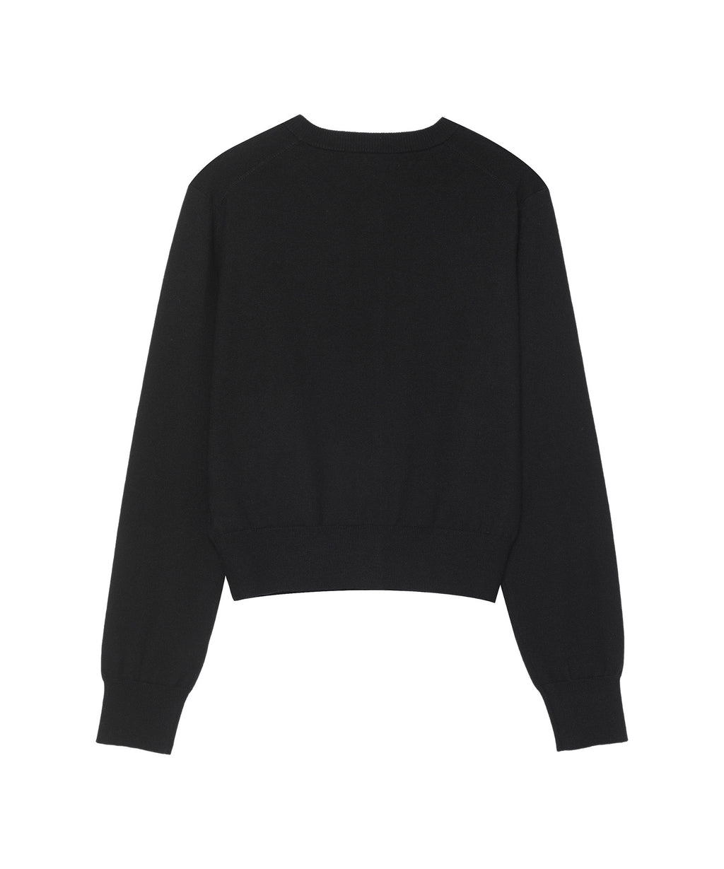 W Roundneck Kint Cardigan - Superdry Singapore