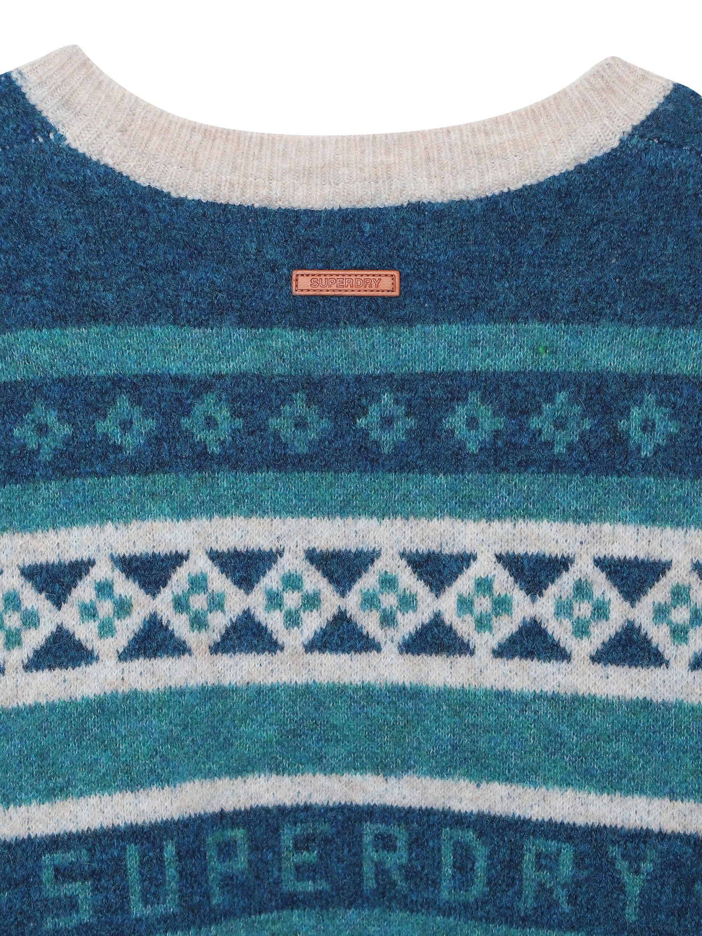W' Holiday Jacquard Sweater - Superdry Singapore
