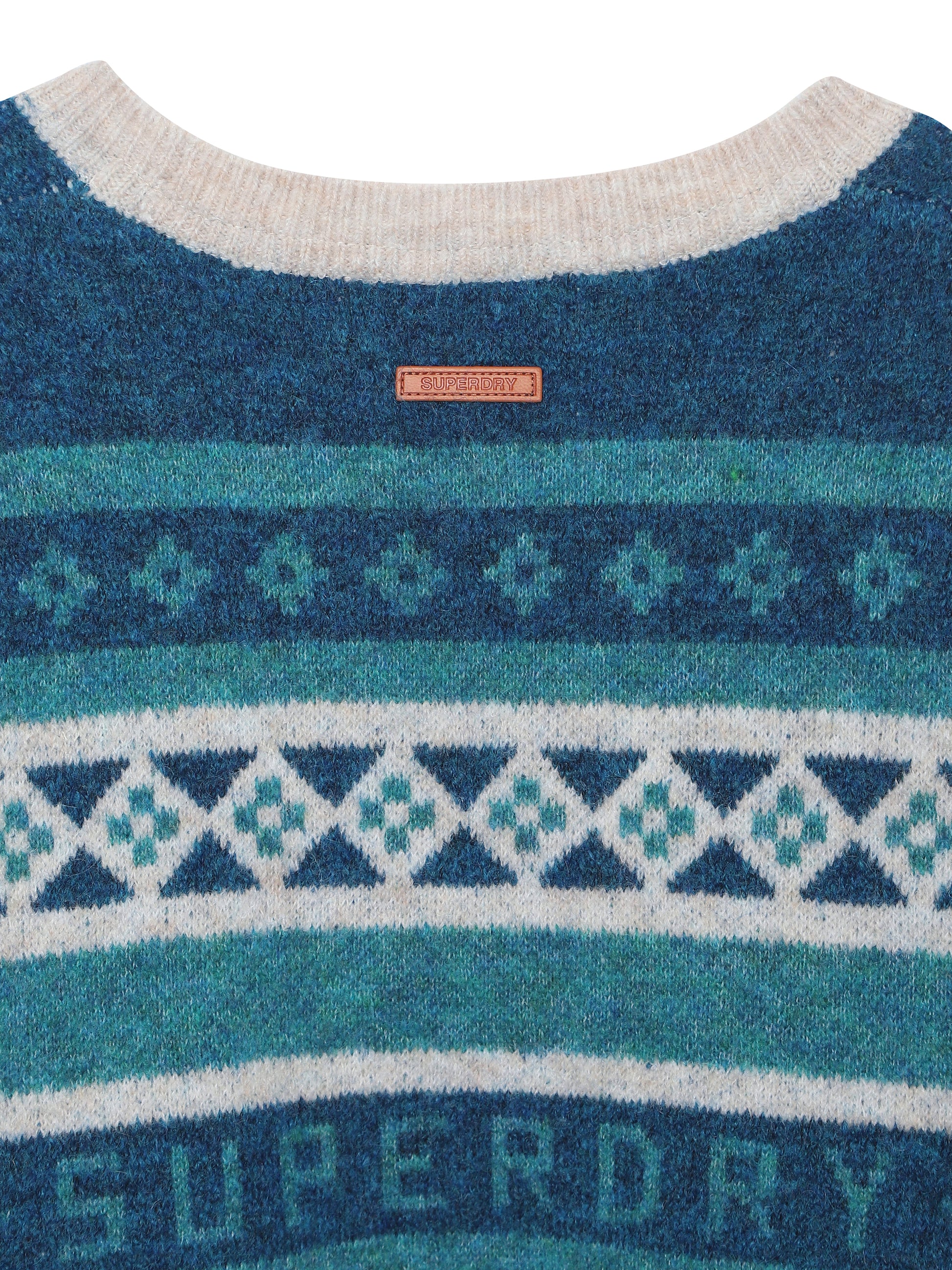 W' Holiday Jacquard Sweater - Superdry Singapore