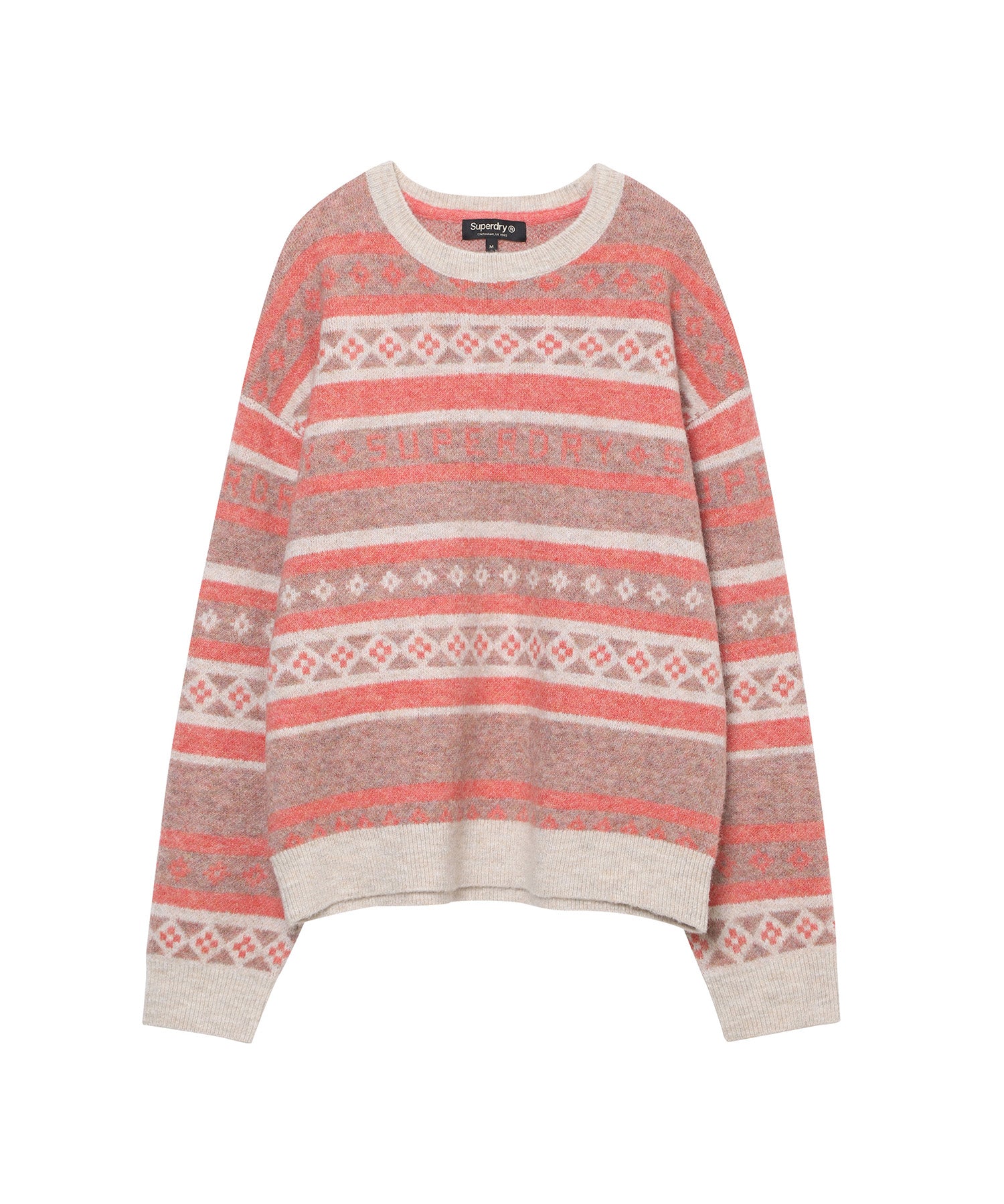 W' Holiday Jacquard Sweater - Superdry Singapore