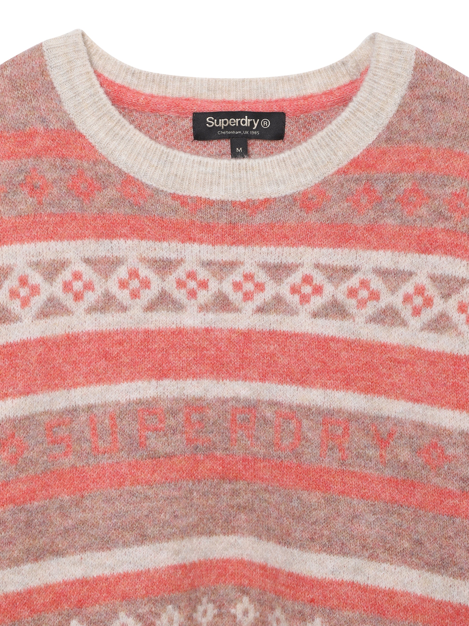 W' Holiday Jacquard Sweater - Superdry Singapore