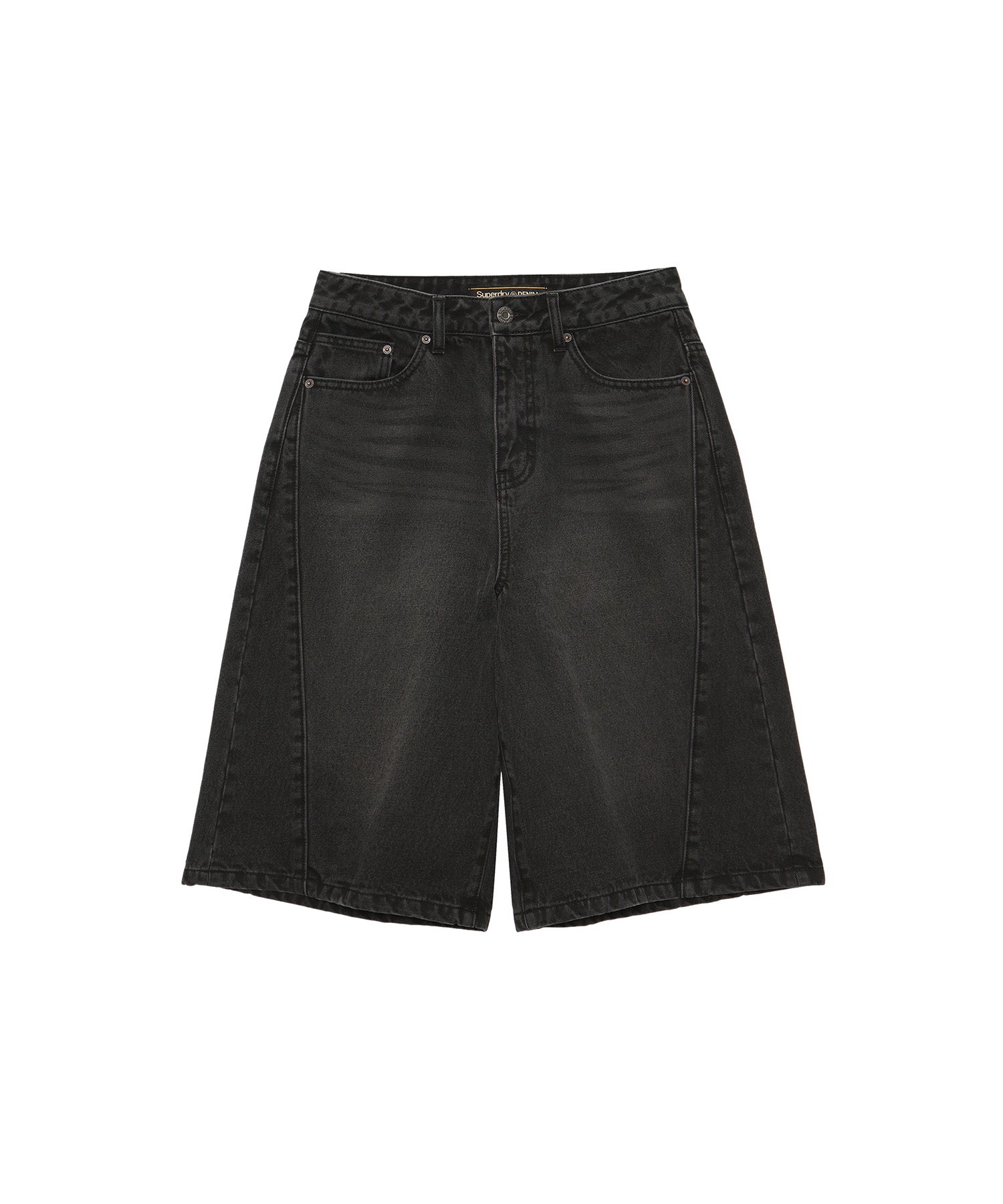 W Bermuda Denim Pants - Superdry Singapore