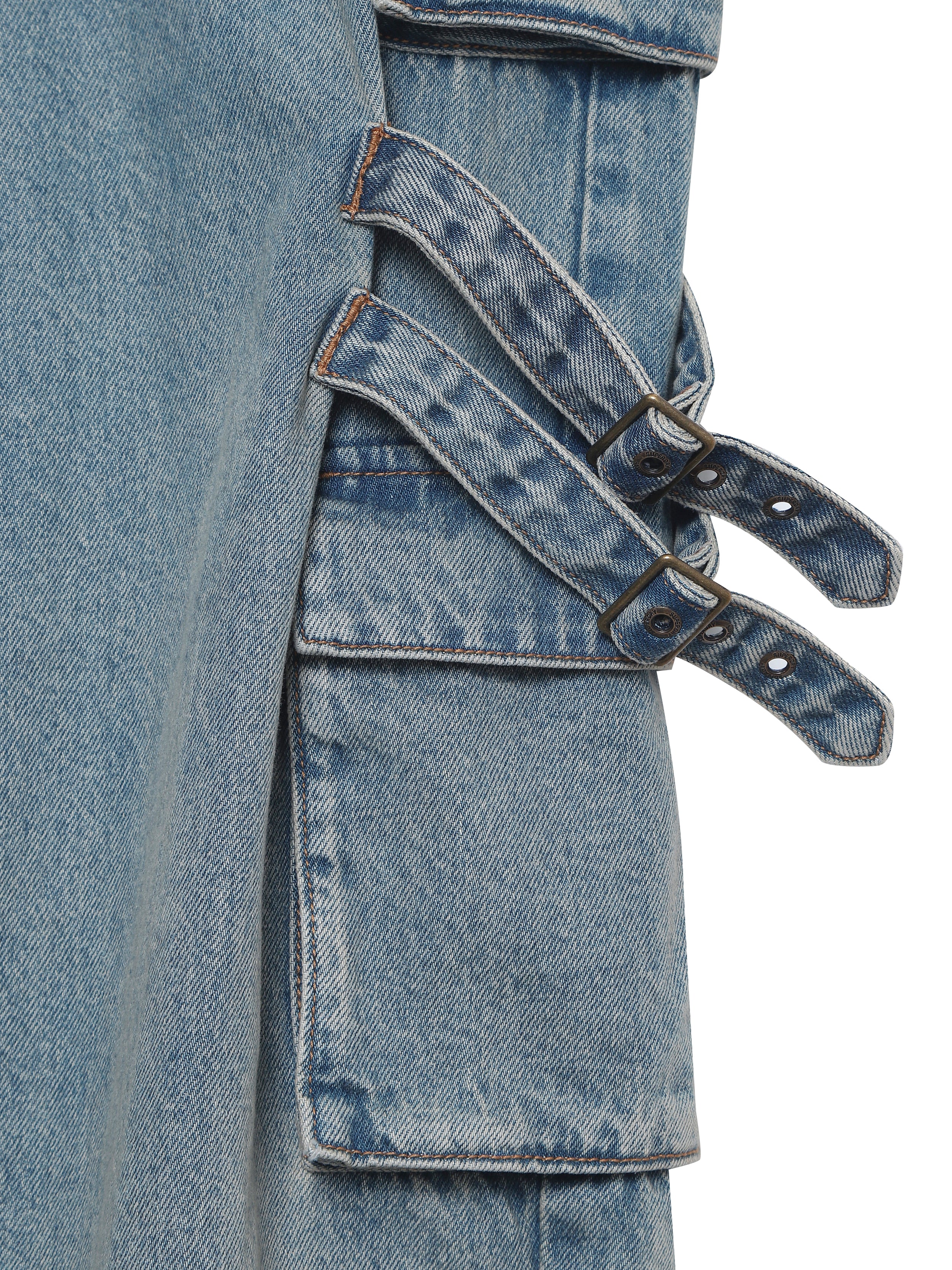 W Vintage Cargo Denim Pants - Superdry Singapore