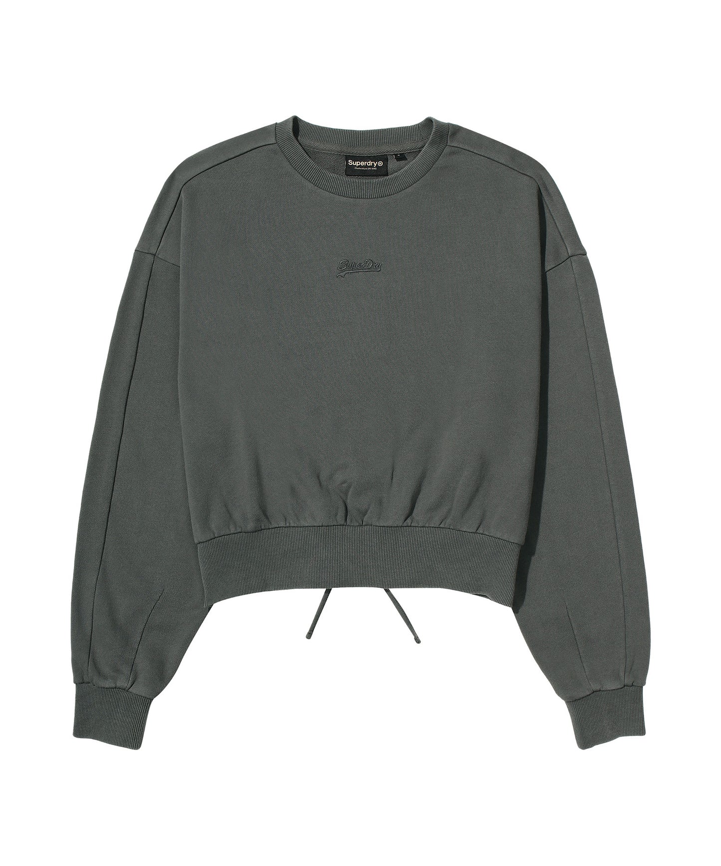 W Vintage String Sweatshirt - Superdry Singapore