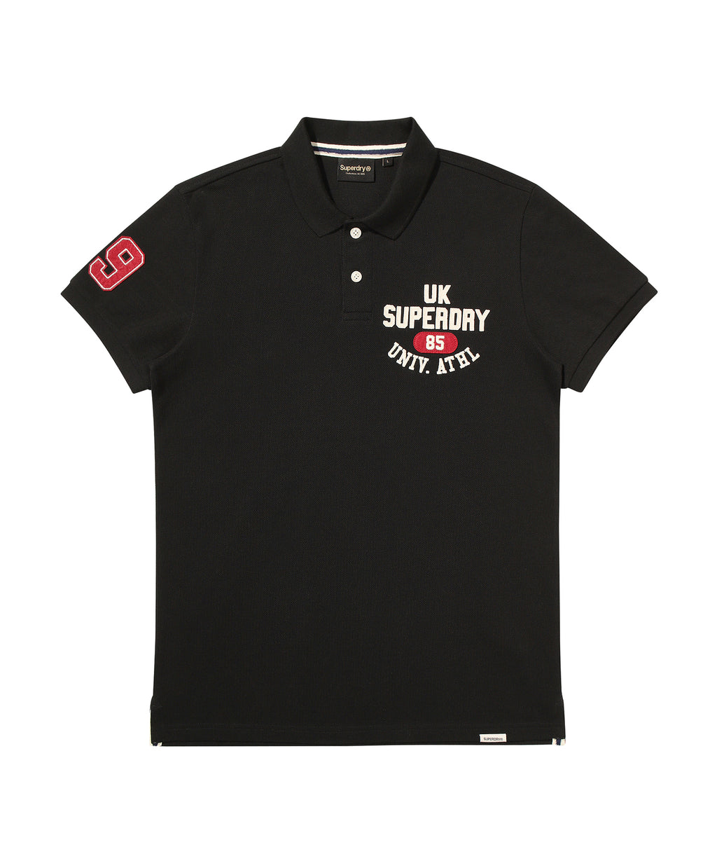 Athletics Felt Polo Shirt - Superdry Singapore