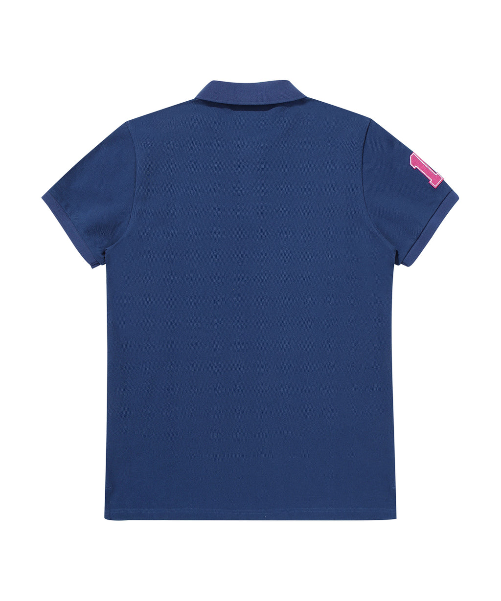 Athletics Felt Polo Shirt - Superdry Singapore