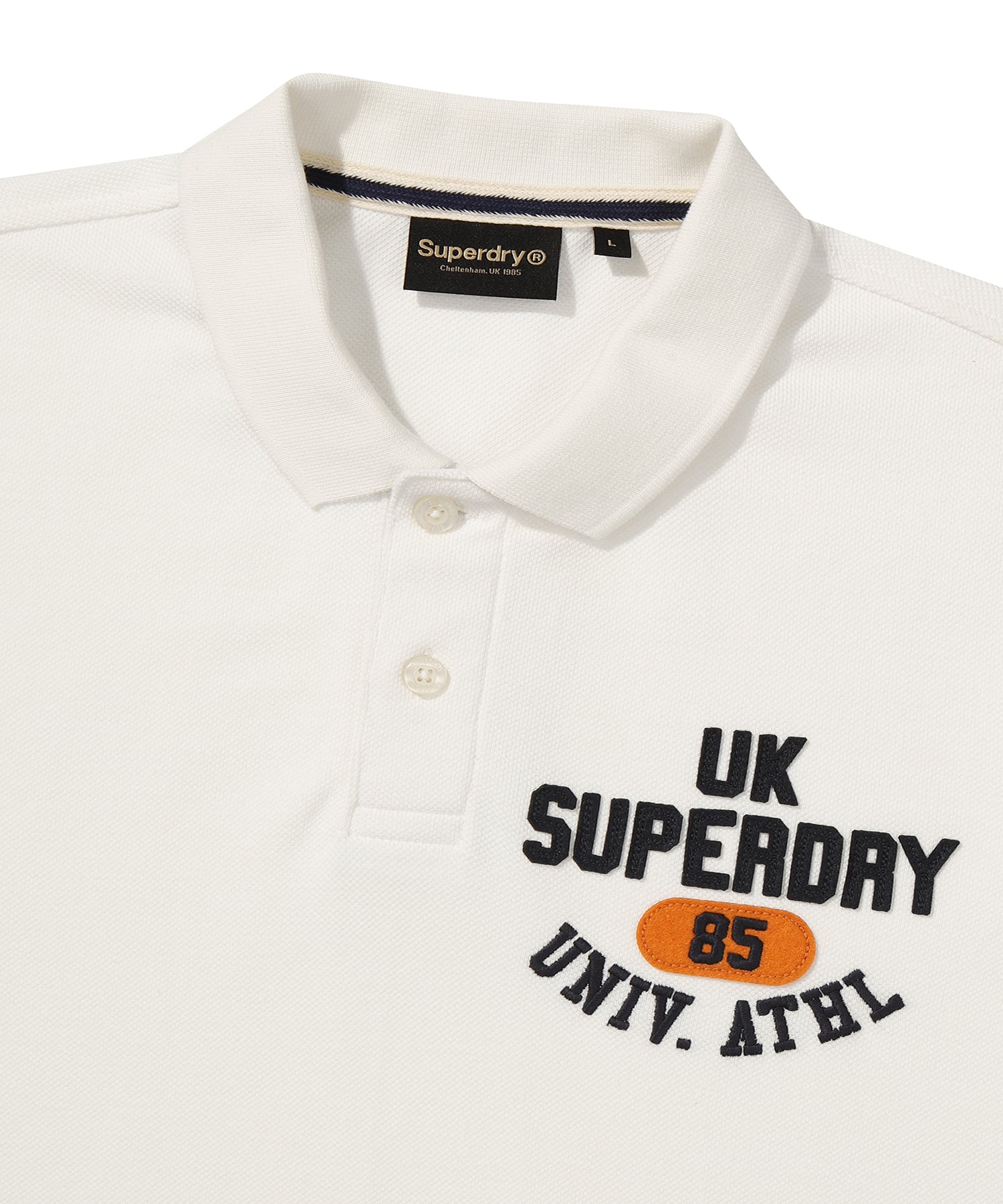 Athletics Felt Polo Shirt - Superdry Singapore