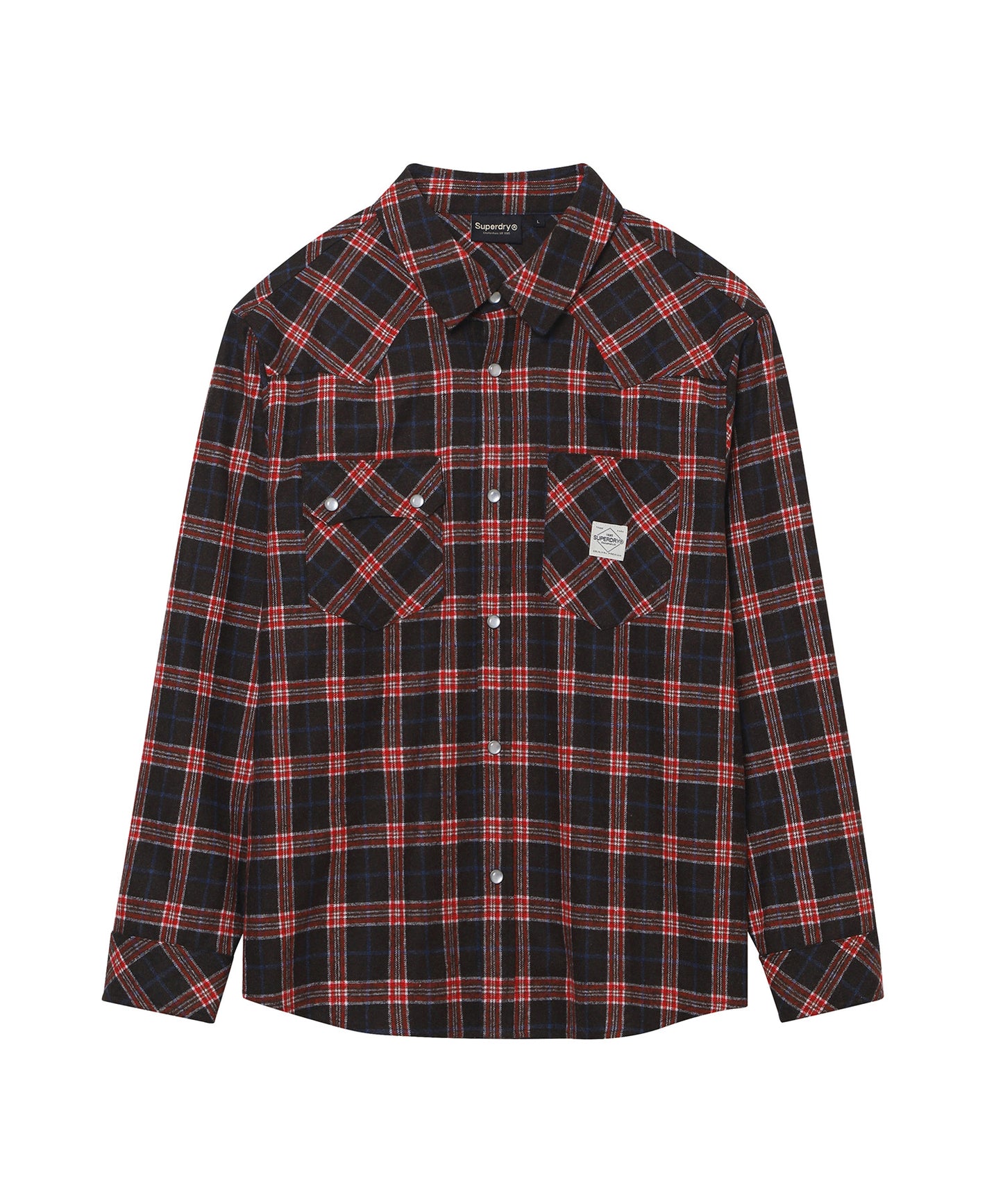 Western Check Shirt - Superdry Singapore