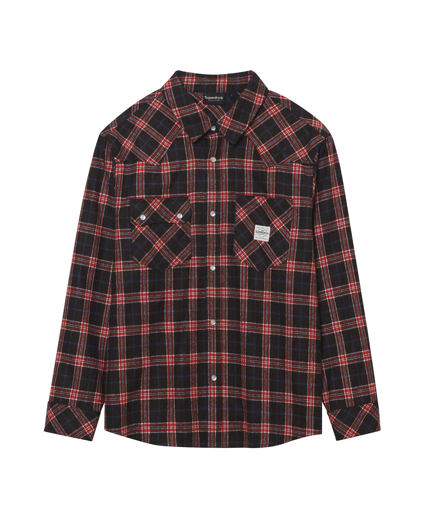 Western Check Shirt - Superdry Singapore