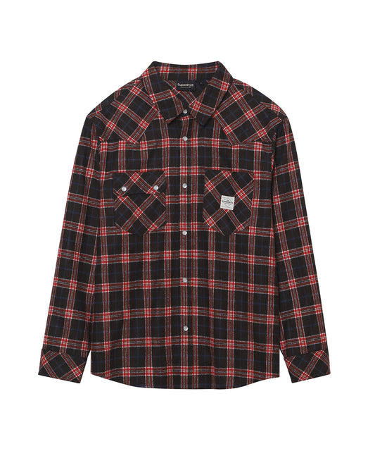 Western Check Shirt - Superdry Singapore