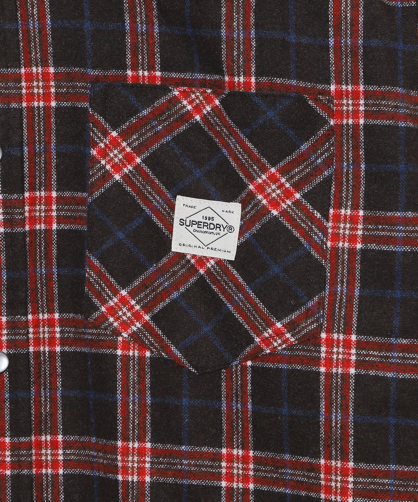 Western Check Shirt - Superdry Singapore