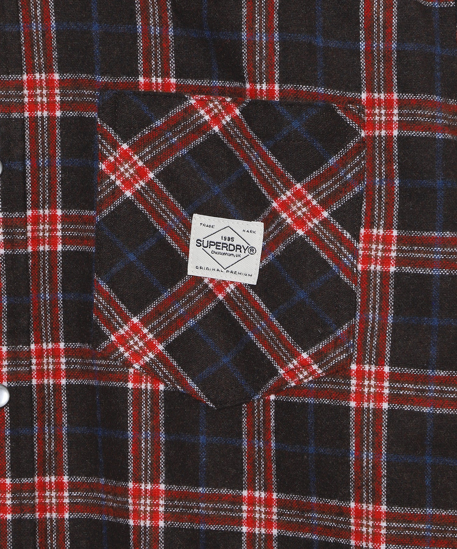 Western Check Shirt - Superdry Singapore