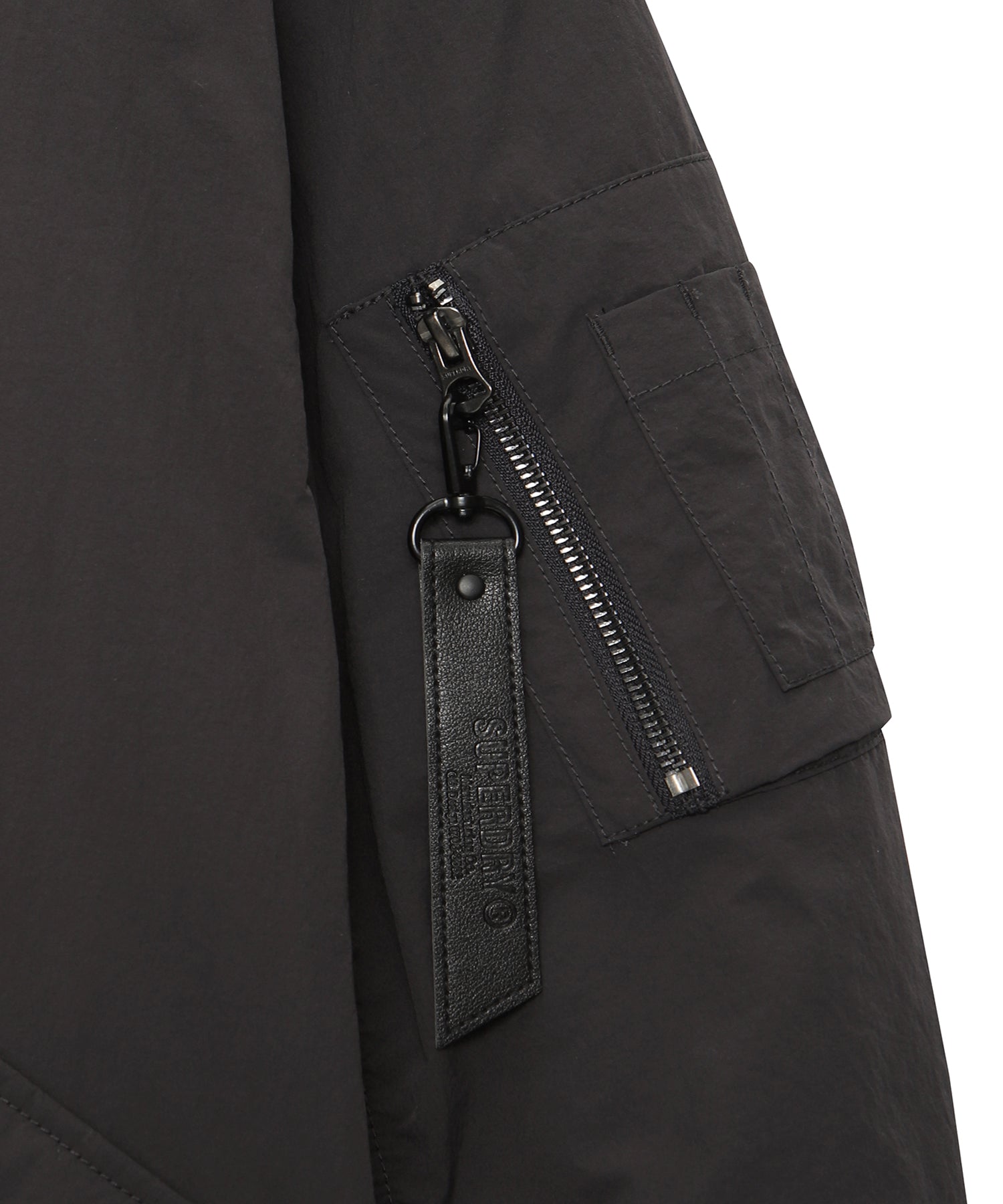 Logo Embroidery Padded Bomber - Superdry Singapore