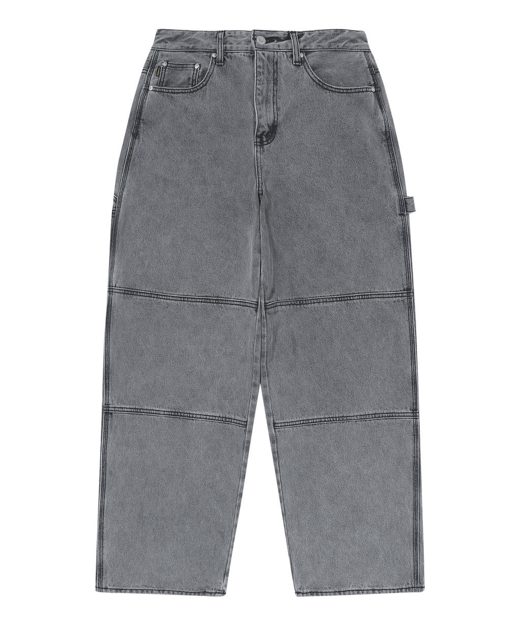 Double Knee Carpenter Denim Pants - Superdry Singapore