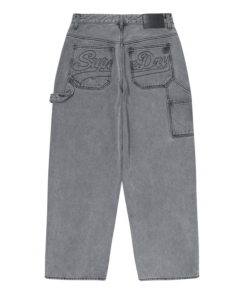 Double Knee Carpenter Denim Pants - Superdry Singapore