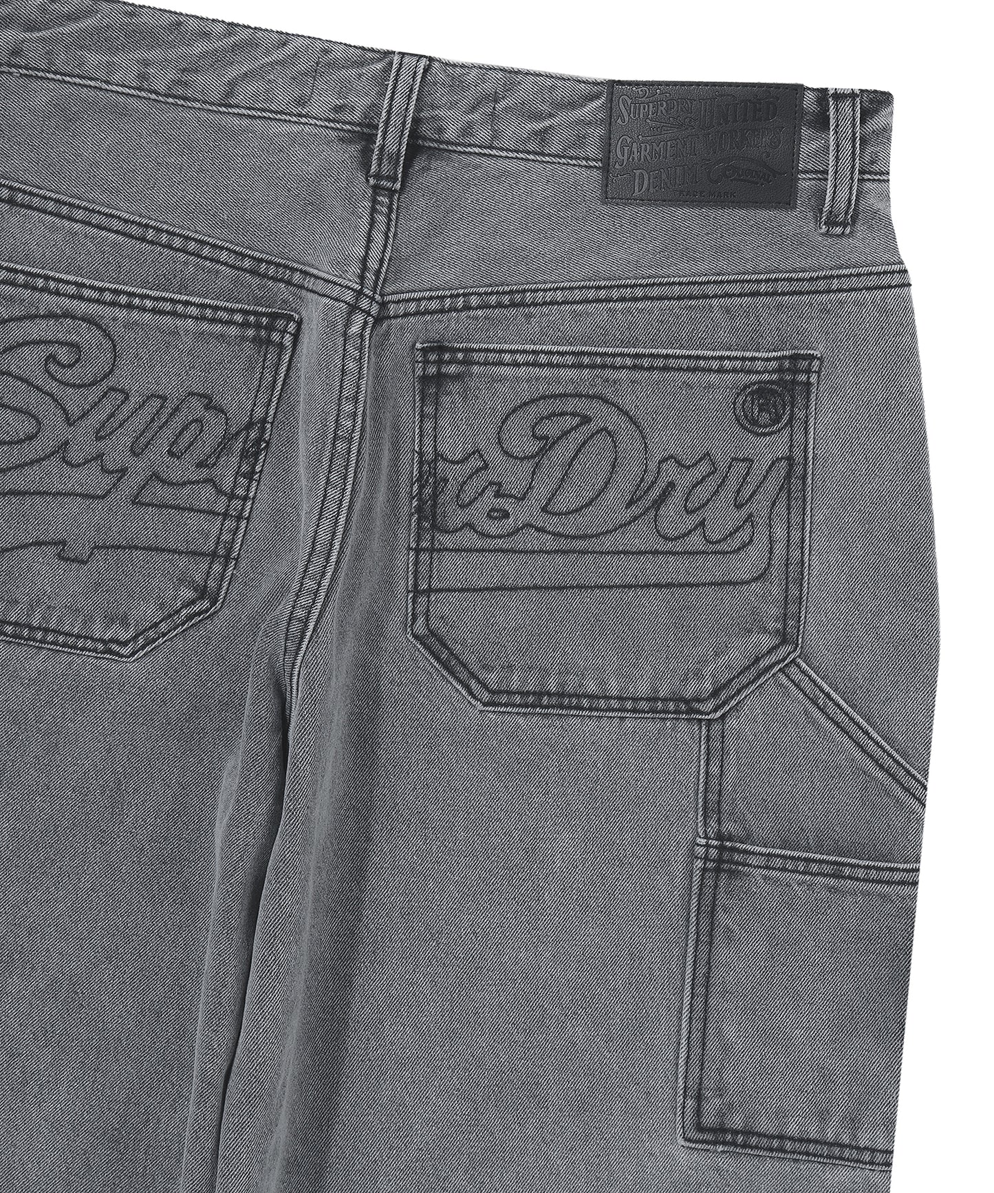 Double Knee Carpenter Denim Pants - Superdry Singapore
