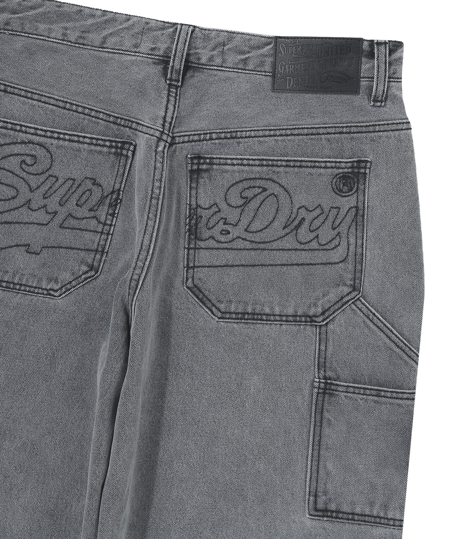 Double Knee Carpenter Denim Pants - Superdry Singapore