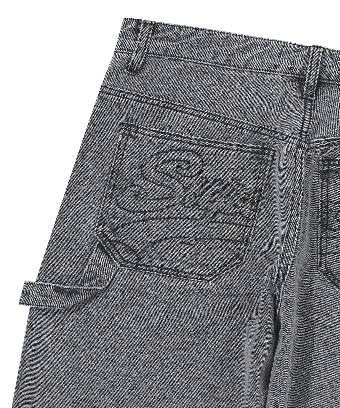 Double Knee Carpenter Denim Pants - Superdry Singapore