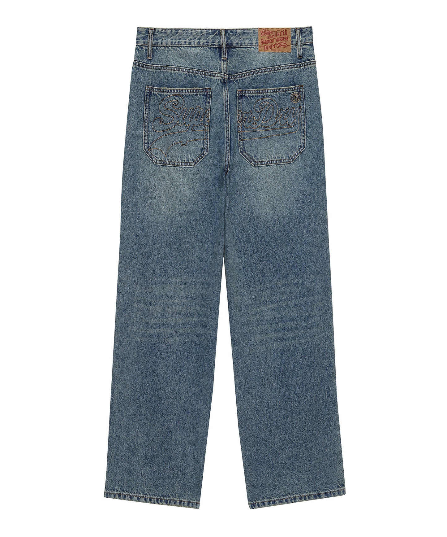 Double Knee Denim Carpenter Pants - Superdry Singapore