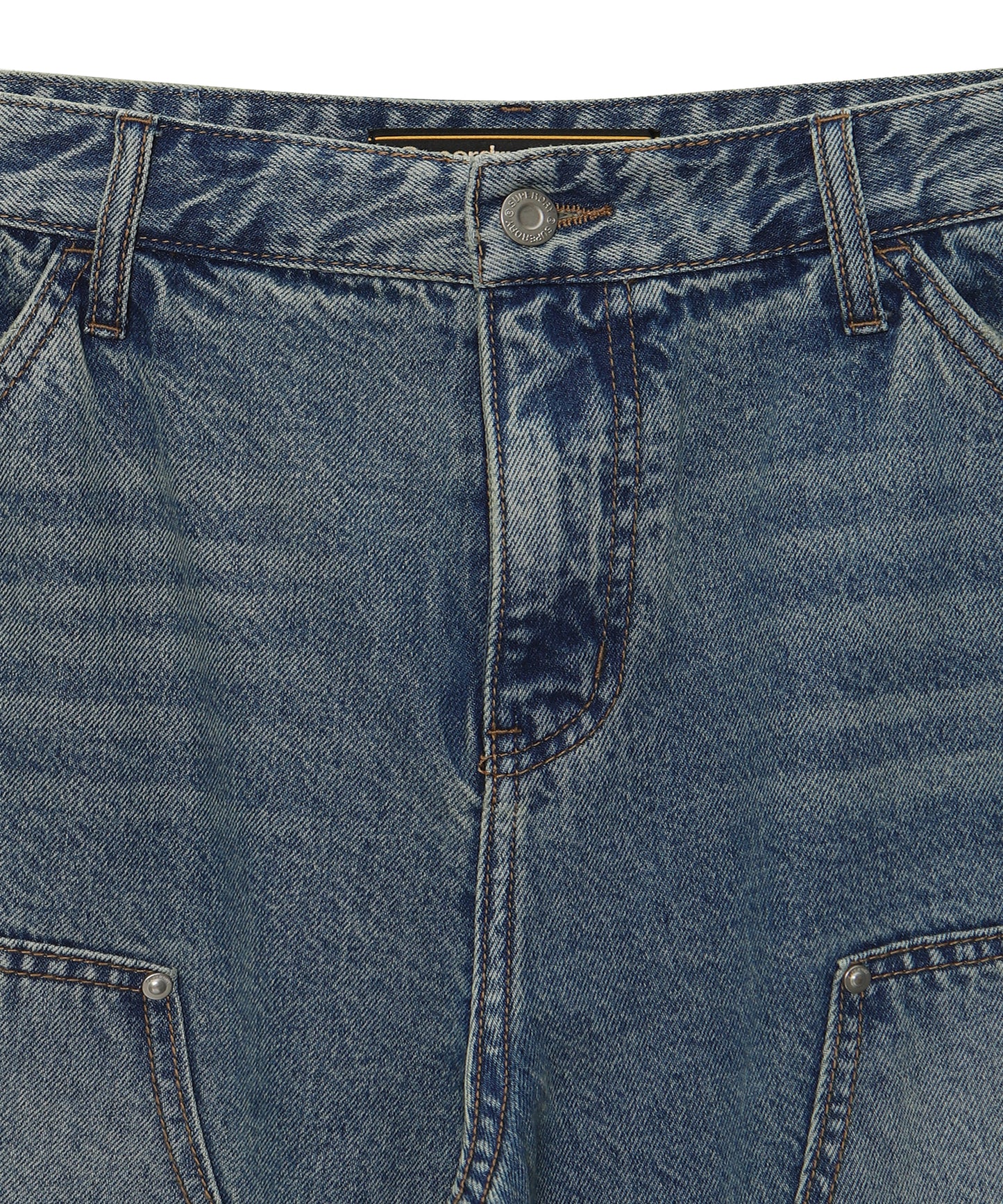 Double Knee Denim Carpenter Pants - Superdry Singapore