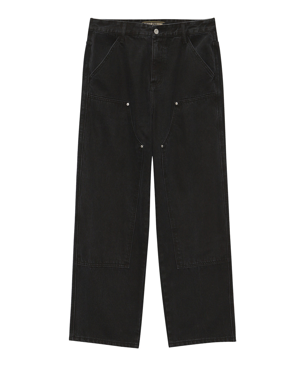 Double Knee Denim Carpenter Pants - Superdry Singapore