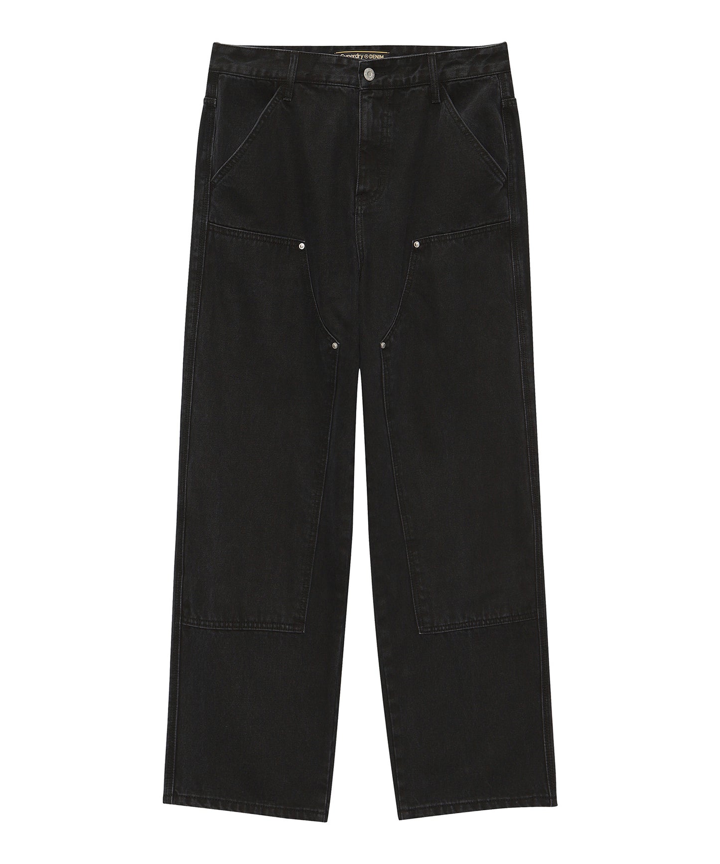 Double Knee Denim Carpenter Pants - Superdry Singapore