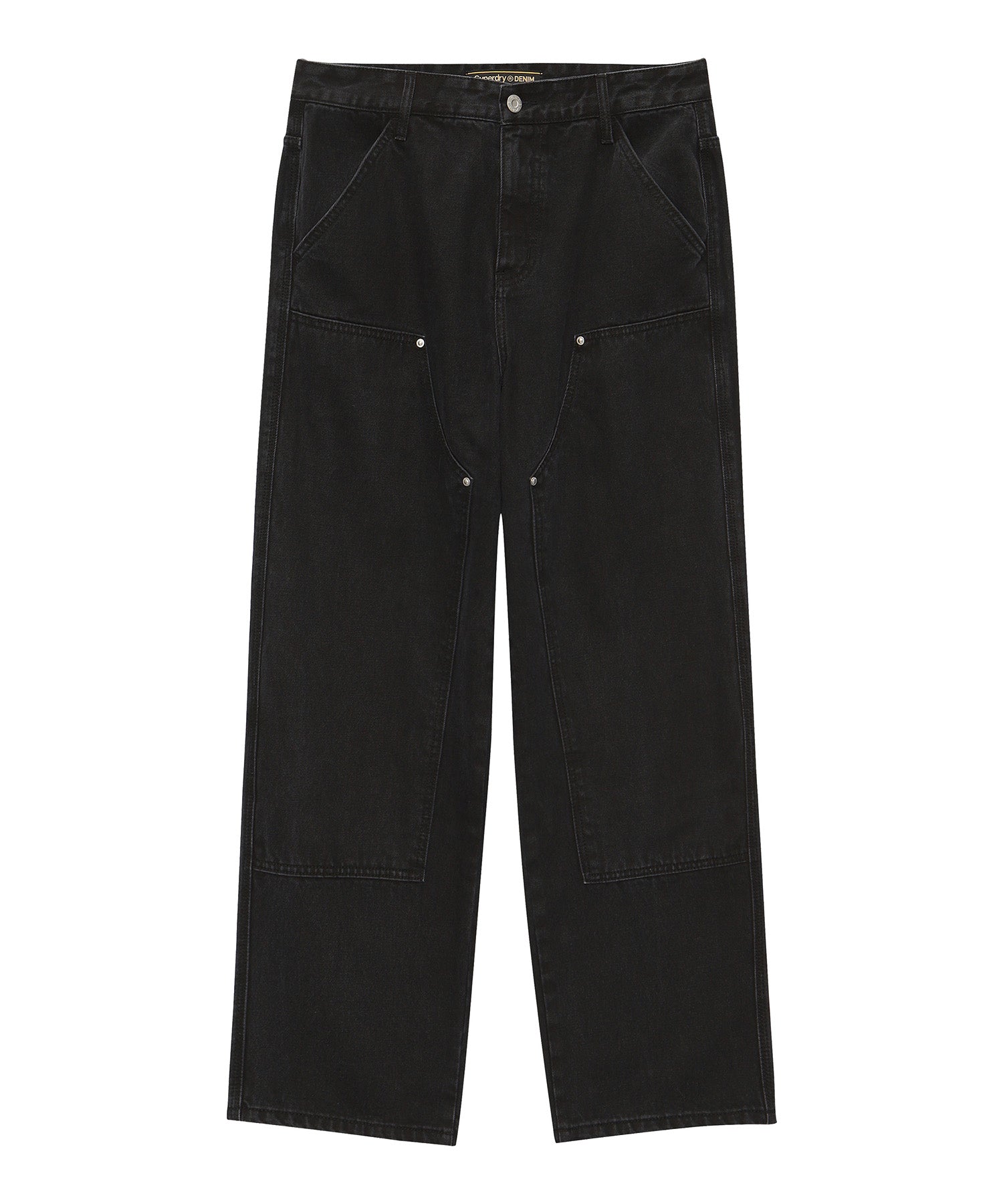 Double Knee Denim Carpenter Pants - Superdry Singapore