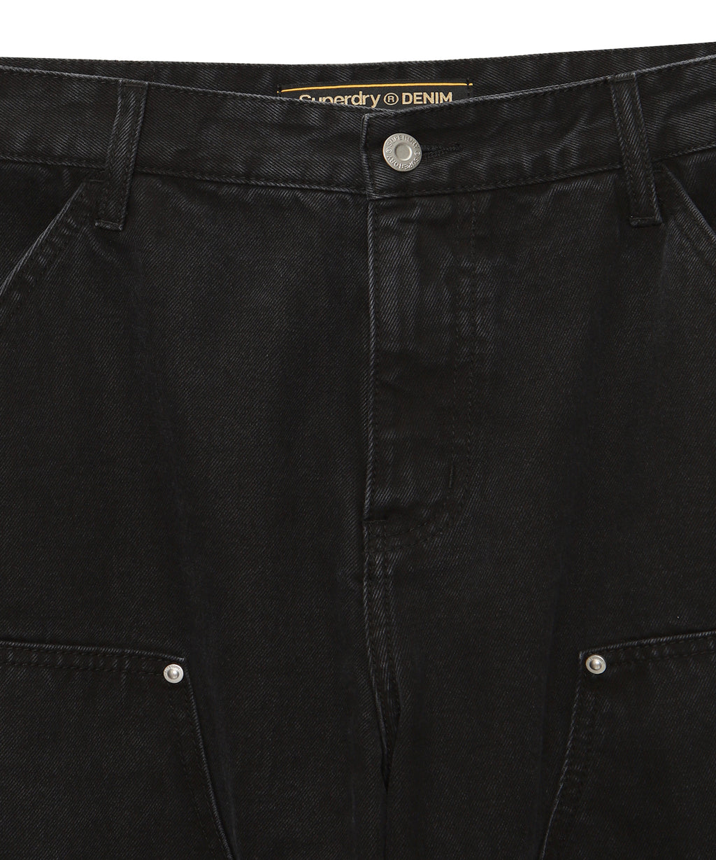 Double Knee Denim Carpenter Pants - Superdry Singapore
