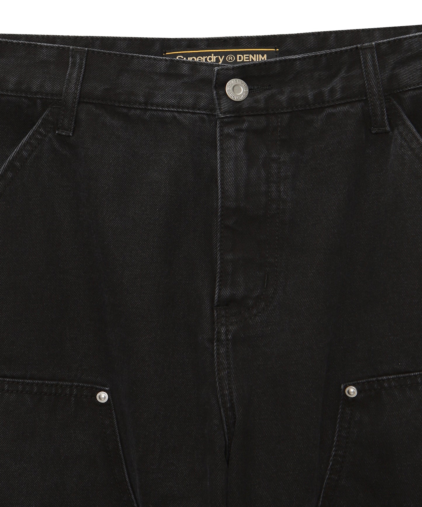 Double Knee Denim Carpenter Pants - Superdry Singapore