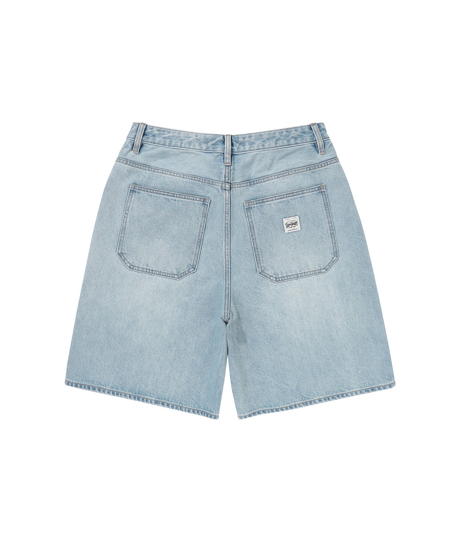 Iconic Bermuda Denim Shorts - Superdry Singapore