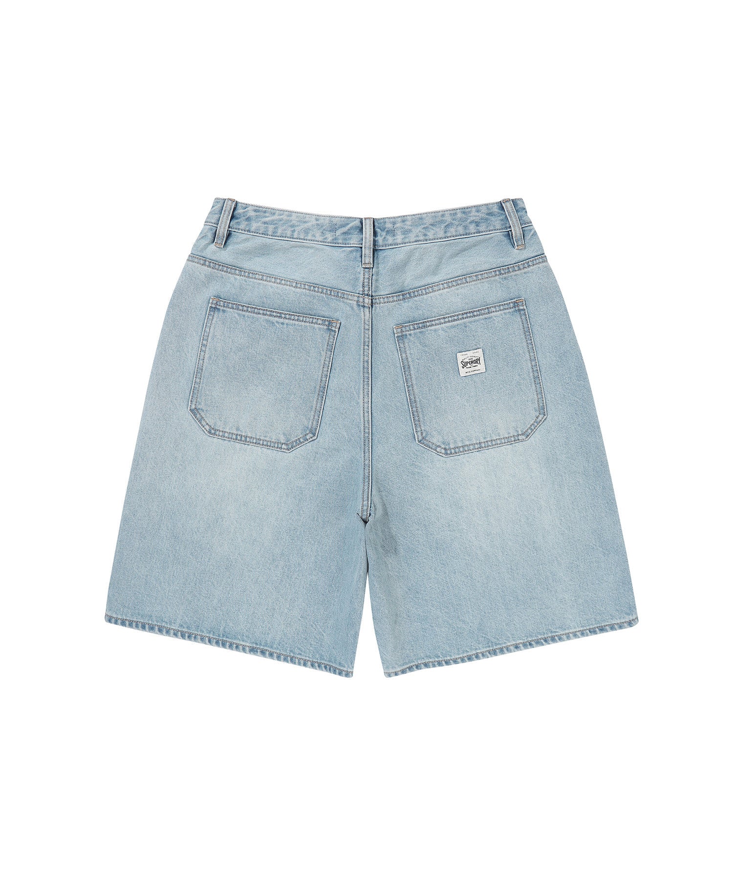 Iconic Bermuda Denim Shorts - Superdry Singapore