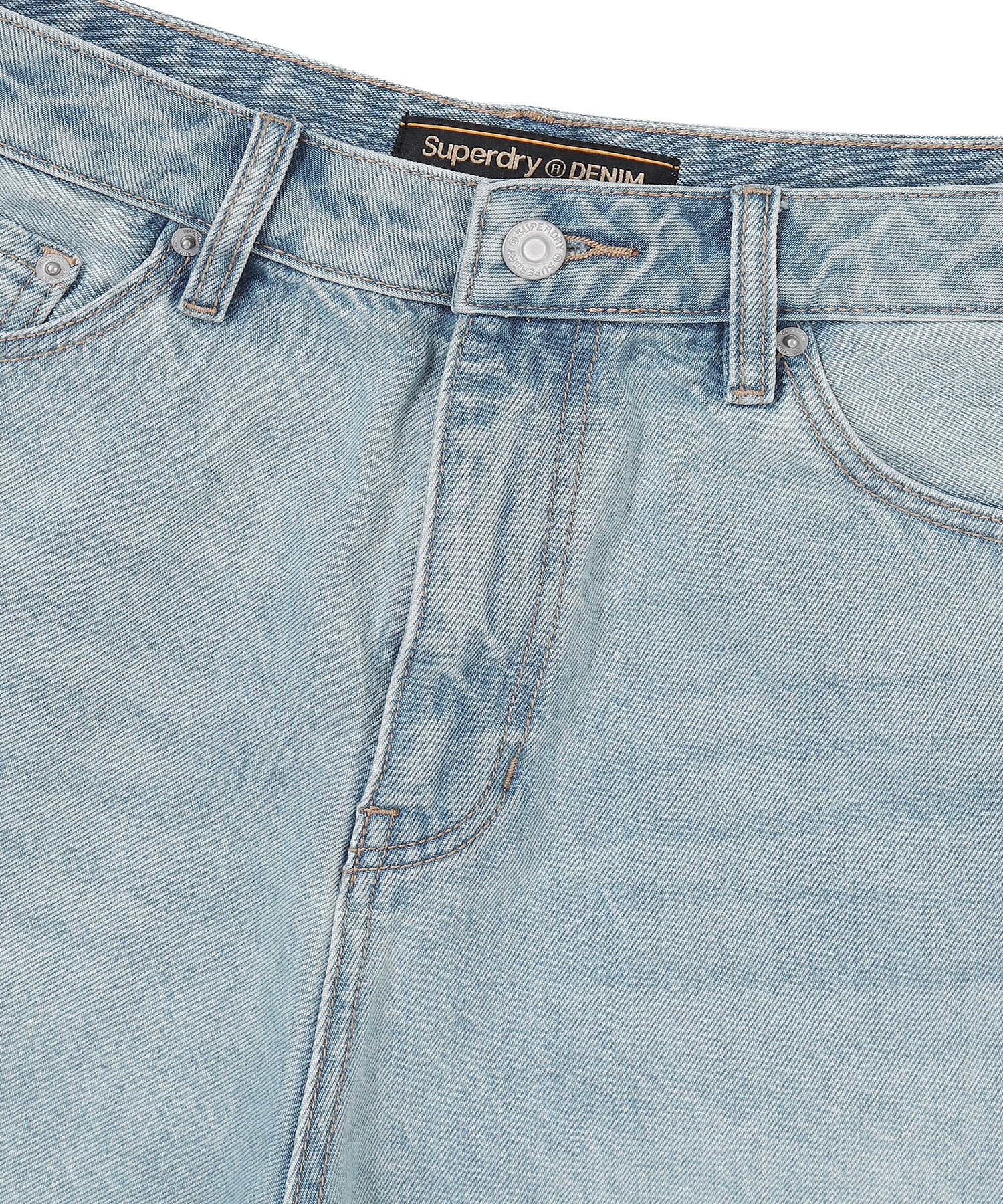 Iconic Bermuda Denim Shorts - Superdry Singapore