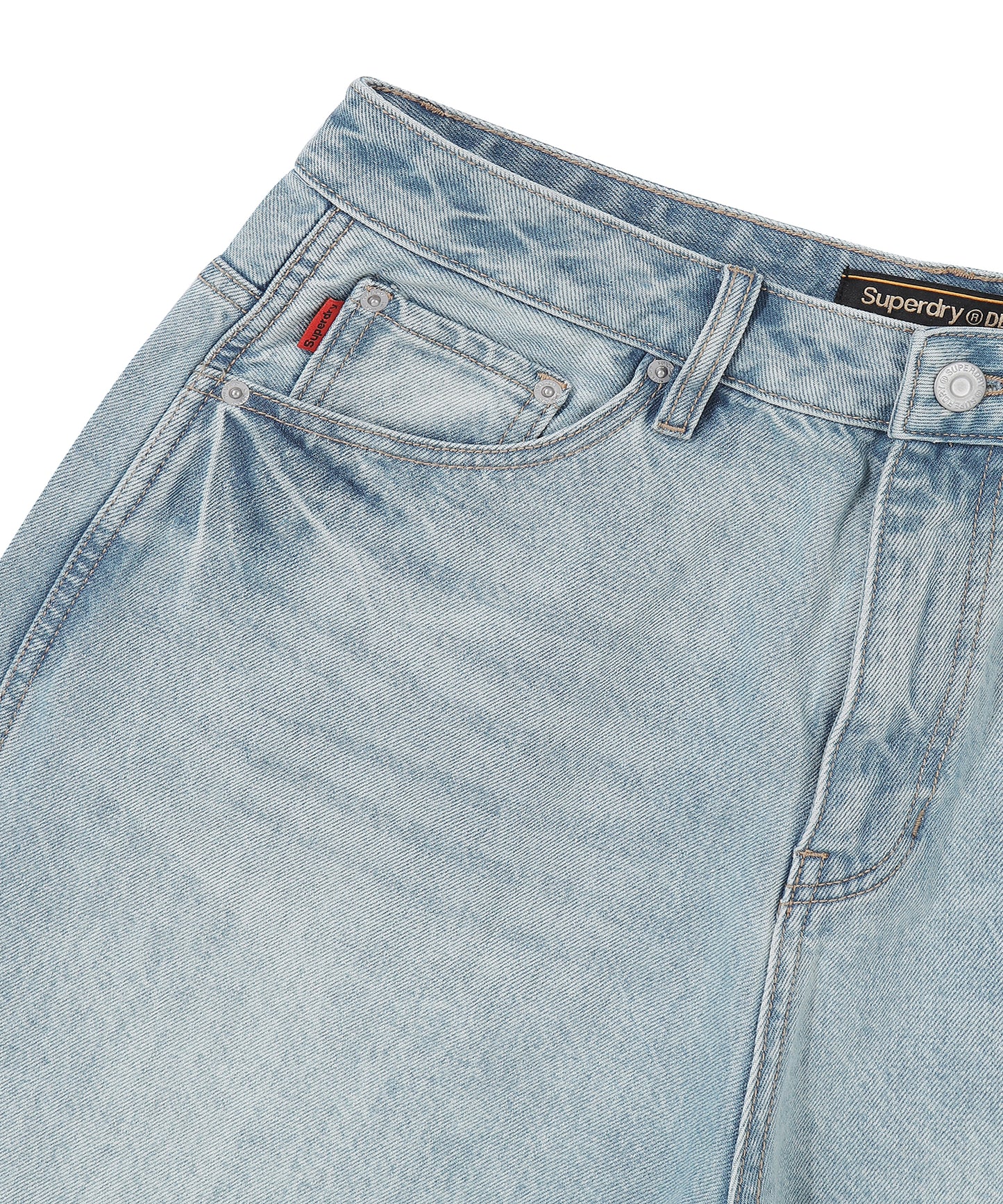 Iconic Bermuda Denim Shorts - Superdry Singapore