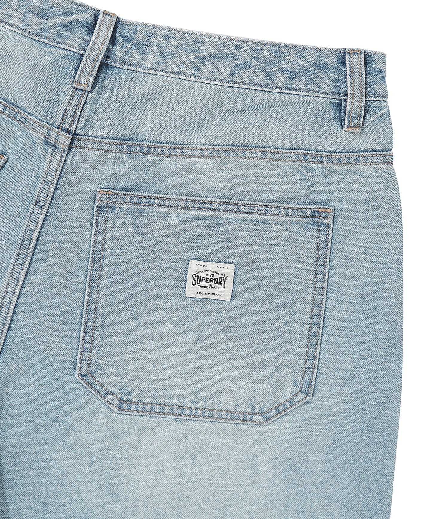 Iconic Bermuda Denim Shorts - Superdry Singapore