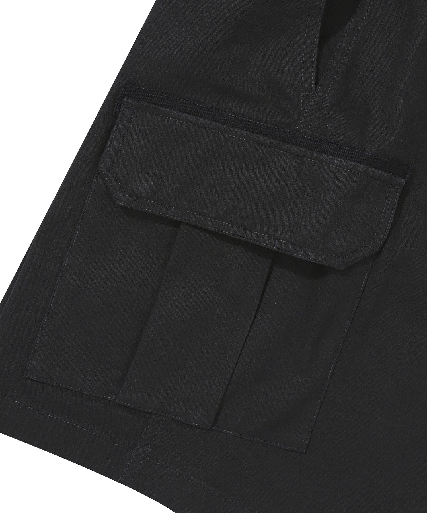 Label Cargo Cotton Shorts - Black - Superdry Singapore
