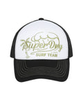 Surf Mesh Trucker Ball Cap - Black - Superdry Singapore