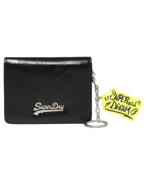 Crinkle Keyring Card Wallet - Superdry Singapore