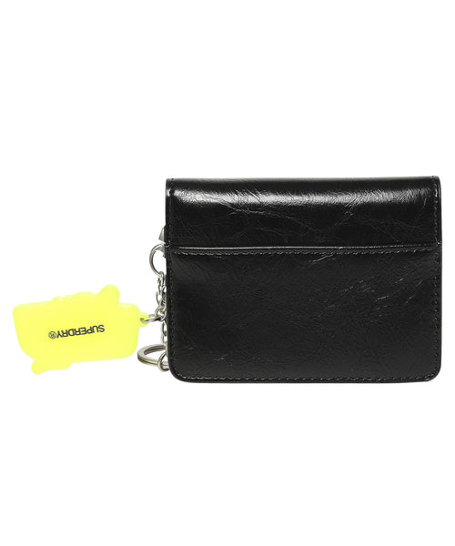 Crinkle Keyring Card Wallet - Superdry Singapore